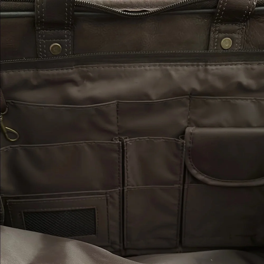 Brown Leather Briefcase